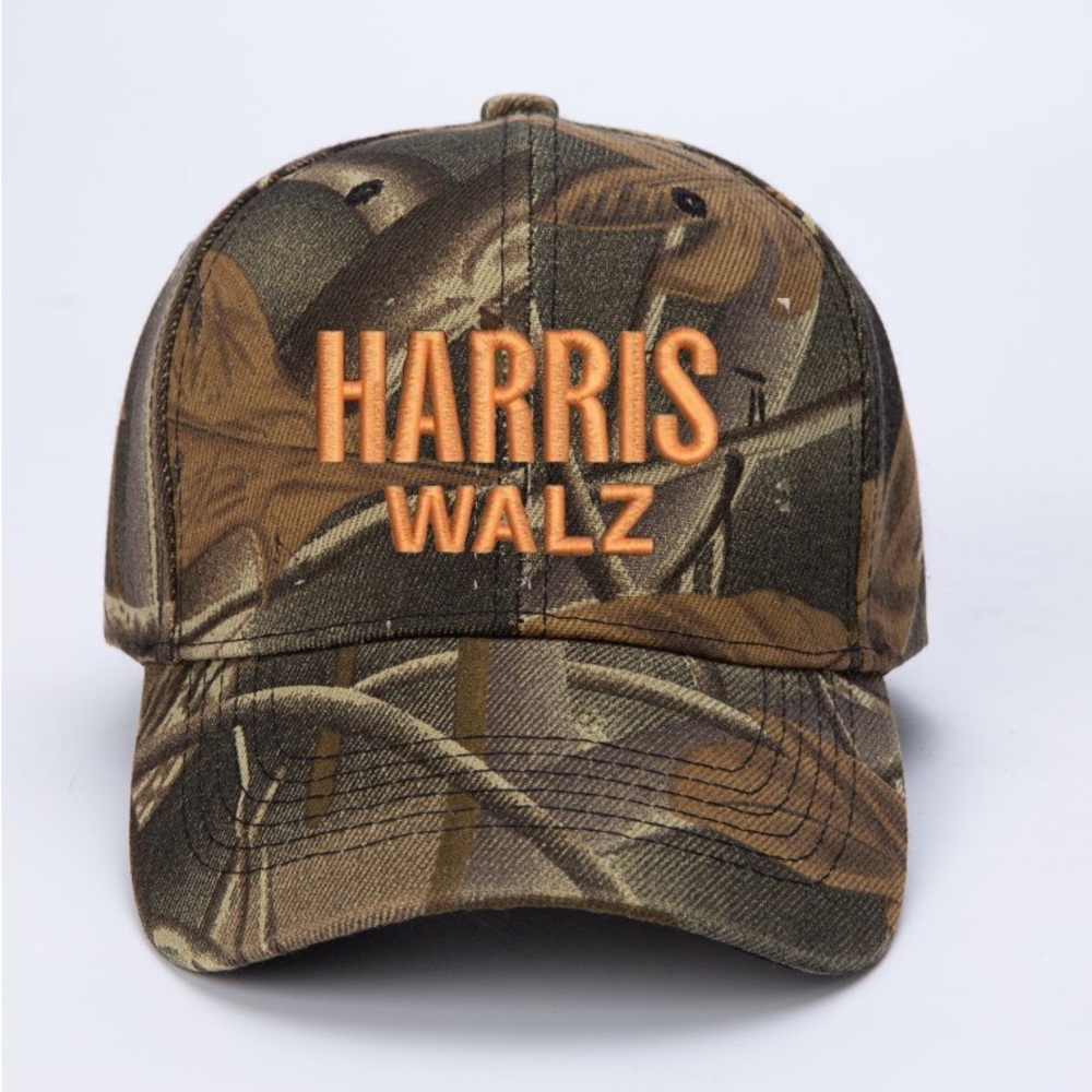 Harris Walz Camo hat
